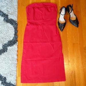 Express Classic Stretchy Strapless Dress